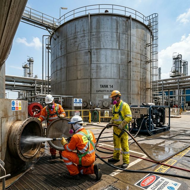 STP Tank Cleaning